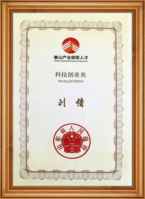 泰山(shān)産業(yè)領軍人(rén)才(圖1)